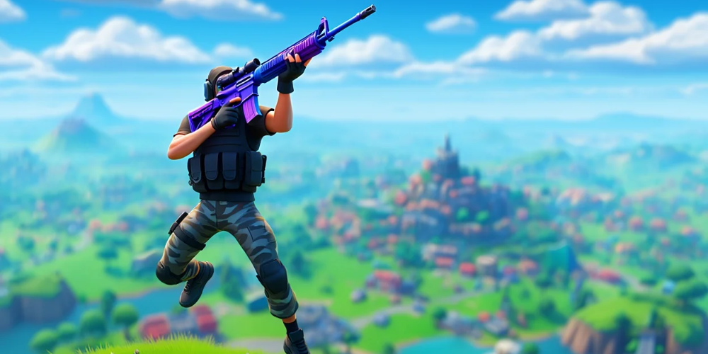 Fortnite battle-royale game